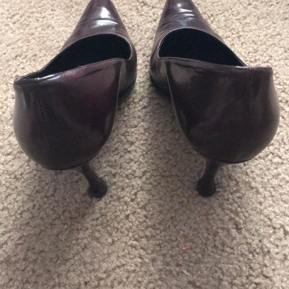 Brown leathers- gently worn 9B - Picture 3 of 4